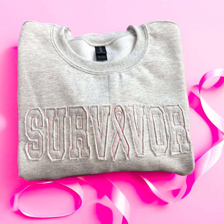 Survivor Sweatshirt applique