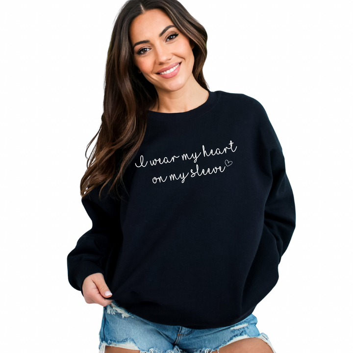 I wear my heart on my sleeve